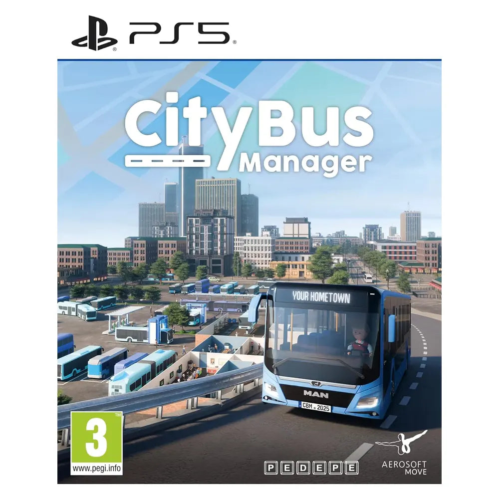 City Bus Manager PS5Video Games๐ Build Your Own Bus Empire โ Create routes, manage fleets, and grow a transport network in real-world cities. ๐บ๏ธ Based on Real Map Data โ Operate in accurately rendered locations using real-world geography. ๐ท Manage Staf